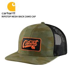 �J�[�n�[�g ���b�V���L���b�v �J���� Carhartt ���b�v�X�g�b�v ���b�V���o�b�N �J�� �L���b�v RIPSTOP MESH-BACK CAMO CAP �X�q AH7342/1