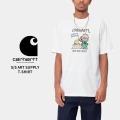 �J�[�n�[�g �_�u�����[�A�C�s�[ ���� T�V���c �����Y Carhartt WIP S/S ART SUPPLY T-SHIRT  �J�b�g�\�[ �g�b�v�X i033117