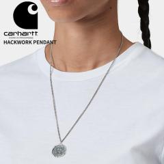 �J�[�n�[�g �_�u�����[�A�C�s�[ �V���o�[�l�b�N���X Carhartt WIP �n�b�N���[�N �y���_���g �l�b�N���X  HACKWORK PENDANT �A�N�Z�T���[ 
