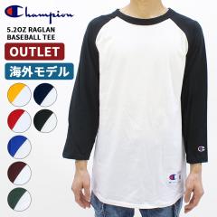 yAEgbgz`sI TVc Champion O x[X{[ 5.2oz Raglan Baseball Tee t1397 Y 7
