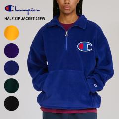�`�����s�I�� �����Y �R�[�f�����C�W���P�b�g Champion �n�[�t�W�b�v�W���P�b�g 25FW HALF ZIP JACKET �A�N�V�����X�^�C�� �`�����s�I�� 