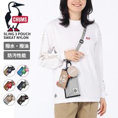 �`�����X �V�����_�[�|�[�` 3�_�Z�b�g �y�� ���T�C�N���f�� CHUMS �X�����O3�|�[�`�X�E�F�b�g�i�C���� Sling 3 Pouch Sweat Nylon �L����