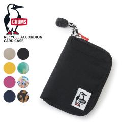 �`�����X ����΂玮�J�[�h�P�[�X CHUMS ���T�C�N���A�R�[�f�B�I���J�[�h�P�[�X Recycle Accordion Card Case �J�[�h�P�[�X CH60-4211 �l