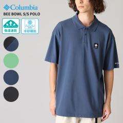 �R�����r�A �����Y �|���V���c ���� ���f�B�[�X Columbia �r�[�{�E���V���[�g�X���[�u�|�� Bee Bowl S/S Polo ��p�f�� �g�b�v�X �J�b�g