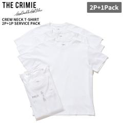 �N���C�~�[ �����Y ���nT�V���c 3���g THE CRIMIE �N���[�l�b�NT�V���c 2�� + 1�� �T�[�r�X�p�b�N  CREW NECK T-SHIRT 2P + 1P SERVICE P