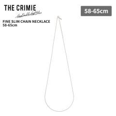 �N���C�~�[ �����Y �l�b�N���X THE CRIMIE �t�@�C���X�����`�F�[���l�b�N���X FINE SLIM CHAIN NECKLACE 58-65cm �A���J�W CR1-02F1-JW14