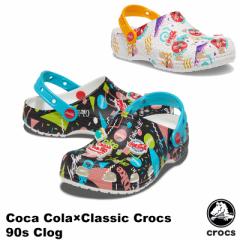 クロックス(CROCS) コカ・コーラ×クラシック クロックス 90s クロッグ(Coca Cola×classic crocs 90s clog)サンダル【男女兼用】 [BB]