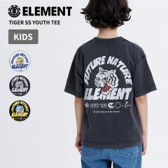 �G�������g �L�b�Y ����T�V���c ELEMENT TIGER SS  YOUTH TEE  �J�b�g�\�[  �J�W���A�� �q���p BG025258 �l�R�|�X��������