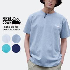 �t�@�[�X�g�_�E�� T�V���c First Down ���S �V���[�g�X���[�u TEE �R�b�g���W���[�W�[ LOGO S/S TEE COTTON JERSEY  �J�b�g�\�[ �g�b�v�X