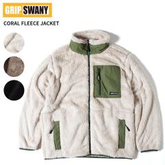 �O���b�v�X���j�[ �����Y �{�A �A�E�^�[ GRIP SWANY �R�[���� �t���[�X �W���P�b�g CORAL FLEECE JACKET�t���[�X�W���P�b�g  GSMCT-078