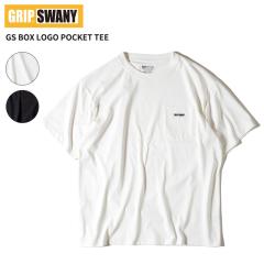 �O���b�v�X���j�[ �����Y ����T�V���c ���f�B�[�X GRIP SWANY �{�b�N�X���S �|�P�b�gT�V���c  GS BOX LOGO POCKET TEE�g�b�v�X GSMCT-110