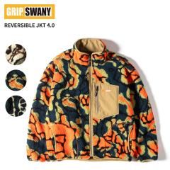�O���b�v�X���j�[ �����Y �{�A�A�E�^�[ GRIP SWANY ���o�[�V�u���W���P�b�g 4.0 REVERSIBLE JKT 4.0 �t���[�X�W���P�b�g  GSMJ-060