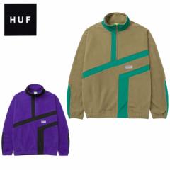 ntiHUF) RANGE QUARTER ZIP POLAR FLEECE Wbv t[X vI[o[  jp Y[BB]