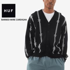 nt HUF BARBED WIRE CARDIGAN gbvX J[fBK Y [AA]