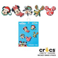 NbNX CROCS Wrbc jibbitz ~bL[ NX}X 5pbN Mickey Xmas 5pk V[YANZT[ []