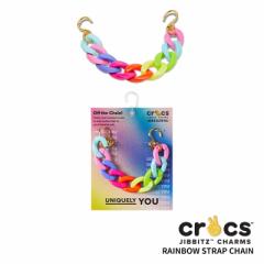 NbNX CROCS Wrbc jibbitz C{[ Xgbv `FC Rainbow Strap Chain [] [AA-2]