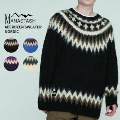 }iX^bV MANASTASH ABERDEEN SWEATER NORDIC mfBbN Z[^[ jbg gbvX  [AA]