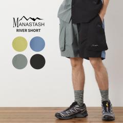 �}�i�X�^�b�V�� �����Y �V���[�g�p���c �n�[�t�p���c MANASTASH ���o�[�V���[�c RIVER SHORT �{�g���X 792-5113002