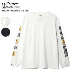 �}�i�X�^�b�V���~�o�E���e�B�n���^�[ �����Y �����OT�V���c  MANASTASH��BOUNTY HUNTER L/S TEE �g�b�v�X 792-5230018