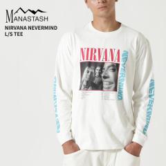 �}�i�X�^�b�V�� �����Y ���� �o���hT�V���c ���b�NT�V���c  MANASTASH �j�����@�[�i �R���{ NIRVANA NEVERMIND L/S TEE �g�b�v�X �J�b�g