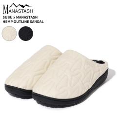 �X�u�~�}�i�X�^�b�V�� �R���{ ���j�Z�b�N�X �~�T���_�� SUBU x MANASTASH �w���v �A�E�g���C�� �T���_�� HEMP OUTLINE SANDAL  �w���v�c