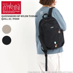 �}���n�b�^���|�[�e�[�W ���܂̃v�[���� �f�B�Y�j�[�R���{ �����b�N �o�b�N�p�b�N Manhattan Portage QUEENSBORO BP NYLON TUSSAH QUILL 