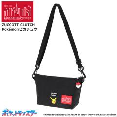 �}���n�b�^���|�[�e�[�W �|�P���� �V�����_�[�o�b�O �΂߂��� Manhattan Portage Zuccotti Clutch Pok?mon �s�J�`���E MP6020PIKACHU ��