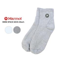�}�[���b�g �C�� �g���b�L���O �\�b�N�X MARMOT 3P�p�b�N MMW 3PACK SOCK-Short-  �����Y 3���Z�b�g �V���[�g�� ����Ԃ��� �X�j�[�J�[�\