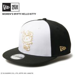 �j���[�G�� ���f�B�[�X �S���t �n���[�L�e�B �L���b�v �X�q NEW ERA Womens 9FIFTY �n���[�L�e�B �z���C�g/�u���b�N ���b�V���L���b�v 1