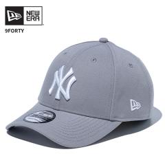 �j���[�G�� �����Y �x�[�X�{�[���L���b�v MLB ���f�B�[�X NEW ERA 9FORTY  �j���[���[�N�E�����L�[�X �O���[ �~ �z���C�g �X�q 14525013