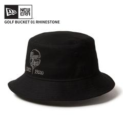 �j���[�G�� �S���t �����Y �o�P�b�g�n�b�g ���f�B�[�X �o�P�n  NEW ERA �o�P�b�g01 Rhinestone ���C���X�g�[�� �u���b�N �X�q �n�b�g 146