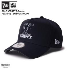 �j���[�G�� �����Y �S���t�L���b�v ���f�B�[�X NEW ERA 9FORTY A-Frame PEANUTS �s�[�i�b�c SWING SNOOPY �l�C�r�[ �X�k�[�s�[ �S���t �X