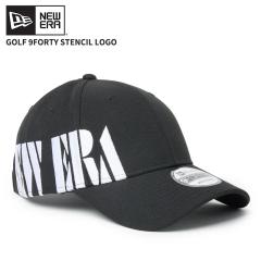 �j���[�G�� �����Y �S���t �L���b�v ���f�B�[�X �X�q NEW ERA 9FORTY �X�e���V�� ���S Stencil Logo �u���b�N  14747231