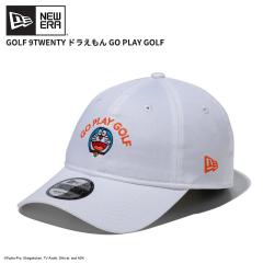 �j���[�G�� ���f�B�[�X �L���b�v �X�q ���O���΍� NEW ERA 9TWENTY �h�������� GO PLAY GOLF �z���C�g �����Y �S���t �X�q 14935402