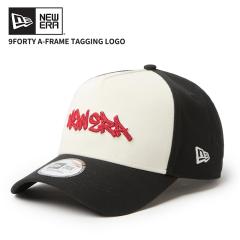 �j���[�G�� �����Y �L���b�v �X�q ���f�B�[�X NEW ERA 9FORTY A-Frame Tagging Logo �u���b�N/�N���[�� 15137116