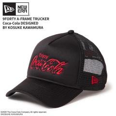 �j���[�G�� �R���{ ���b�V���L���b�v �����Y ���f�B�[�X NEW ERA 9FORTY A-Frame �g���b�J�[ Coca-Cola designed by Kosuke Kawamura �R