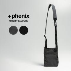 �v���X �t�F�j�b�N�X �V�����_�[�o�b�O �T�R�b�V�� + phenix ���[�e�B���e�B �T�R�b�V�� UTILITY SACOCHE  ���s �T�u�o�b�O  POZ-26003F