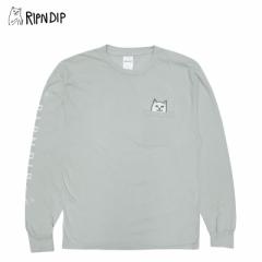 bvfBbv(RIPNDIP) Lord Nermal Pocket L/S Tee sGreyt Y  TVc/T[AA-2]