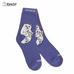 bvfBbv(RIPNDIP) Load Nermal Mid Socks (Violet) C  V[g\bNX [AA-2]