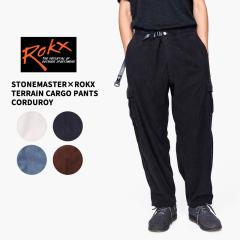 ���b�N�X �J�[�S�p���c �����Y STONEMASTER�~ROKX �e���C���J�[�S�p���c �R�[�f�����C �{�g���X smmf241100r