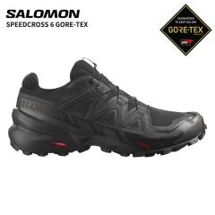 �T������ �����Y ���y�� �X�j�[�J�[�g���C�������j���O�V���[�Y  SALOMON �X�s�[�h�N���X 6 �S�A�e�b�N�X SPEEDCROSS 6 GORE-TEX  L41738