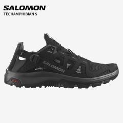 �T������ �����Y �A�E�g�h�A �V���[�Y SALOMON �e�b�N�A���t�B�r�A�� TECHAMPHIBIAN 5 �j�� ���b�V���V���[�Y �T���_�� �C l47115100