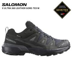 �T������ �n�C�L���O�V���[�Y SALOMON X ULTRA 360 LEATHER GORE-TEX ���f�B�[�X ���� �u���b�N l47571600