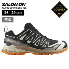 �T������ �����Y �h�� �g���C�������j���O�V���[�Y SALOMON XA �v�� 3D V9 �S�A�e�b�N�X XA PRO 3D V9 GORE-TEX Black/Vanilla Ice/Turme