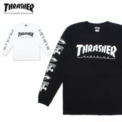 XbV[(THRASHER) MAG MULTI-E LONG TEE (TH93159) Y  TVc[AA]