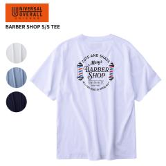 ���j�o�[�T���I�[�o�[�I�[�� �����Y ����T�V���c UNIVERSAL OVERALL  �o�[�o�[ �V���b�v �V���[�g�X���[�uT�V���c BARBER SHOP S/S TEE 
