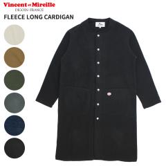 ���@���\�� �G �~���C�� ���f�B�[�X �J�[�f�B�K�� Vincent et Mireille �t���[�X�����O�J�[�f�B�K�� FLEECE LONG CARDIGAN �A�E�^�[ VM25