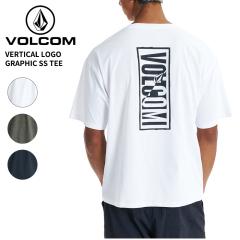 �{���R�� �����Y �������p ����T�V���c VOLCOM  �T�[�tT�V���c VERTICAL LOGO GRAPHIC SS TEE �t�ă��f�� �O���t�B�b�NT�V���c�g�b�v�X 