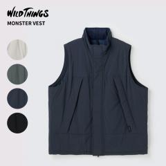 ���C���h�V���O�X �����Y ���ȃx�X�g WILD THINGS �����X�^�[�x�X�g MONSTER VEST �A�E�^�[ �~ wt24104sn
