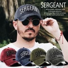 �ySERGEANT�z�L���b�v �X�q �����Y ���f�B�[�X �싅�X ���[�L���b�v 7988000 Vintage Military �v���[���g �M�t�g ��������